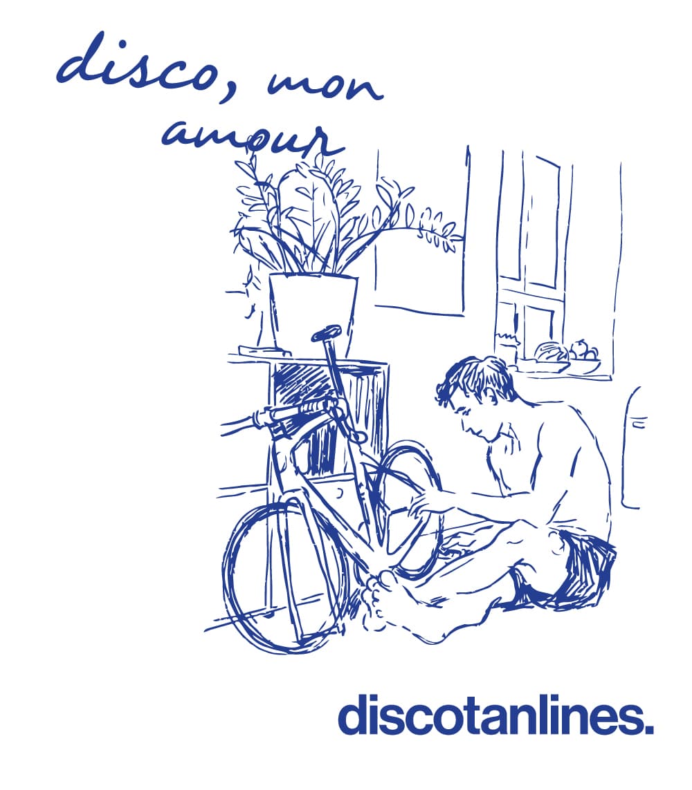 Discotanlines Graphic Illustration